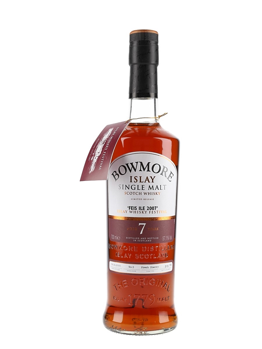 Bowmore 2000 7 Year Old Feis Ile 2007 70cl / 57.1%
