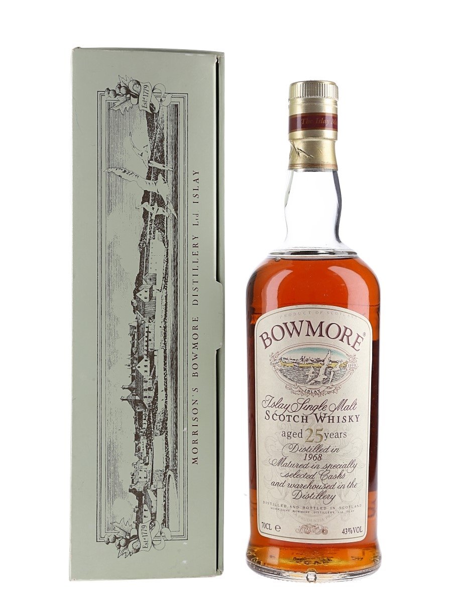 Bowmore 1968 25 Year Old  70cl / 43%