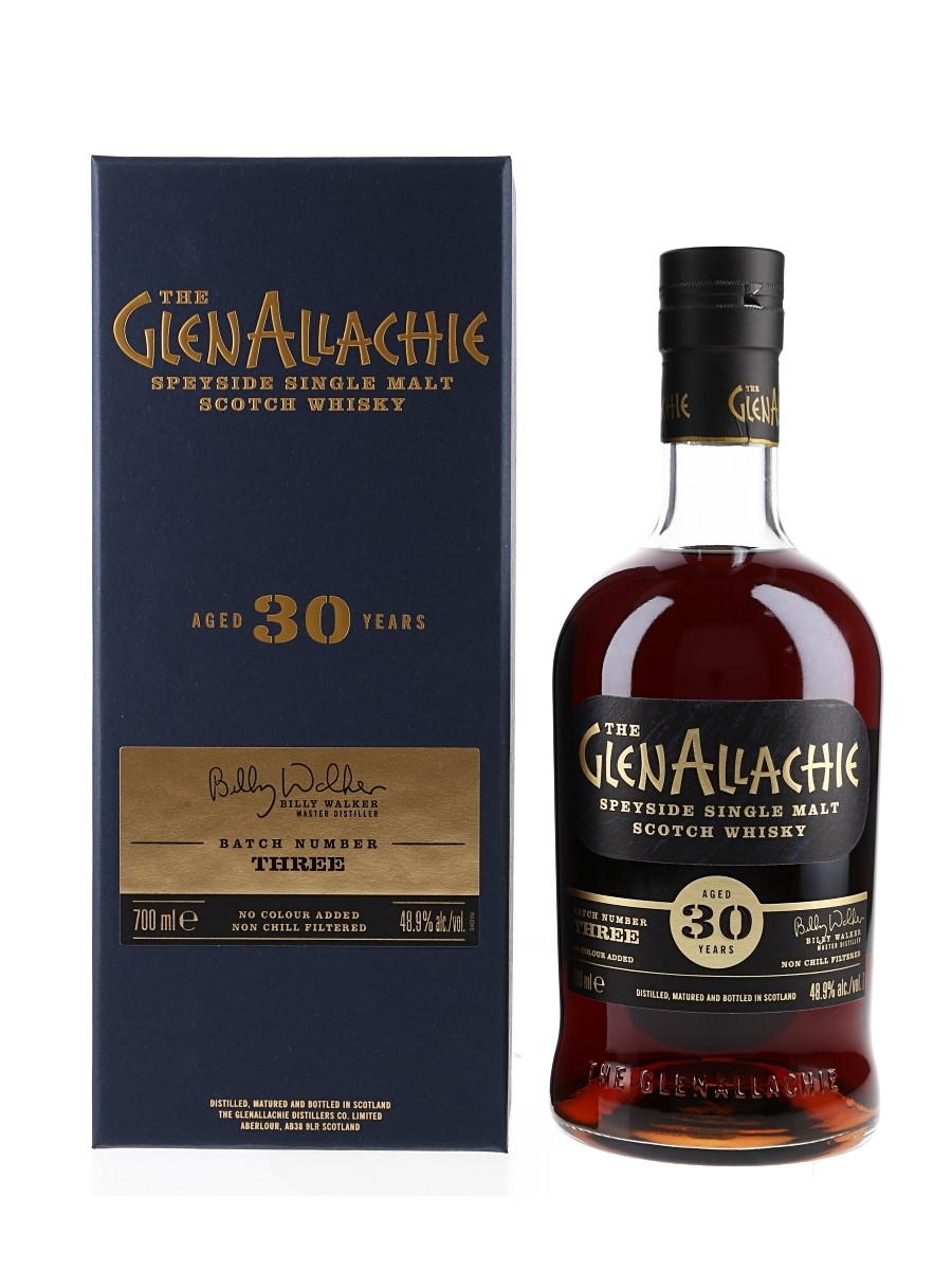 Glenallachie 30 Year Old Batch Number Three 70cl / 48.9%