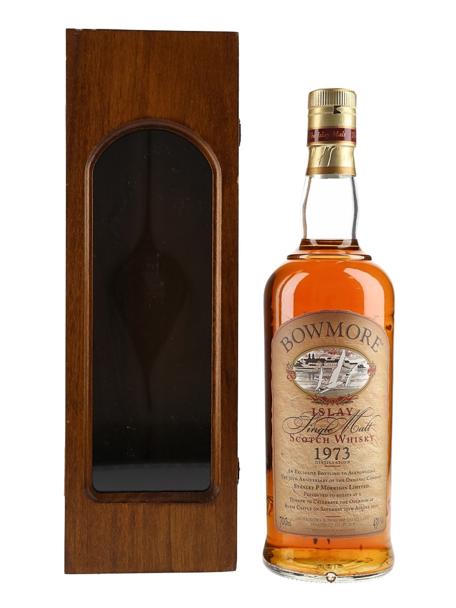 Bowmore 1973 Bottled 2001 - Stanley P Morrison 50th Anniversary 70cl / 43%