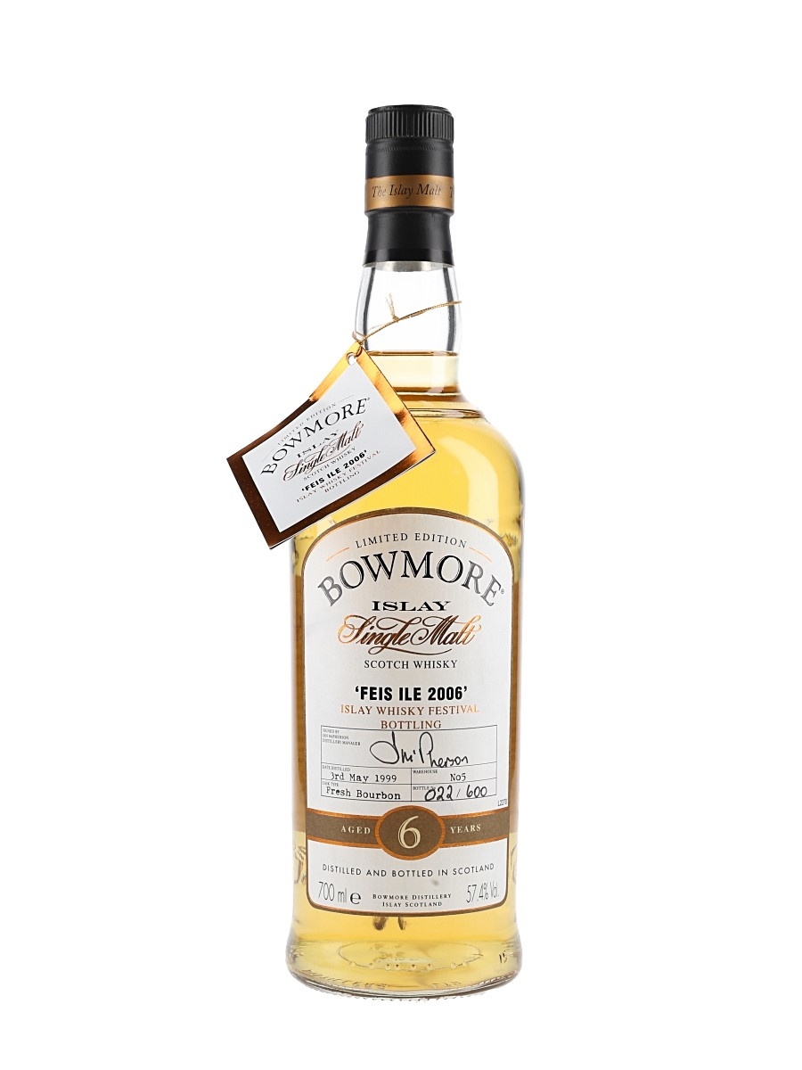 Bowmore 1999 6 Year Old Feis Ile 2006 70cl / 57.4%