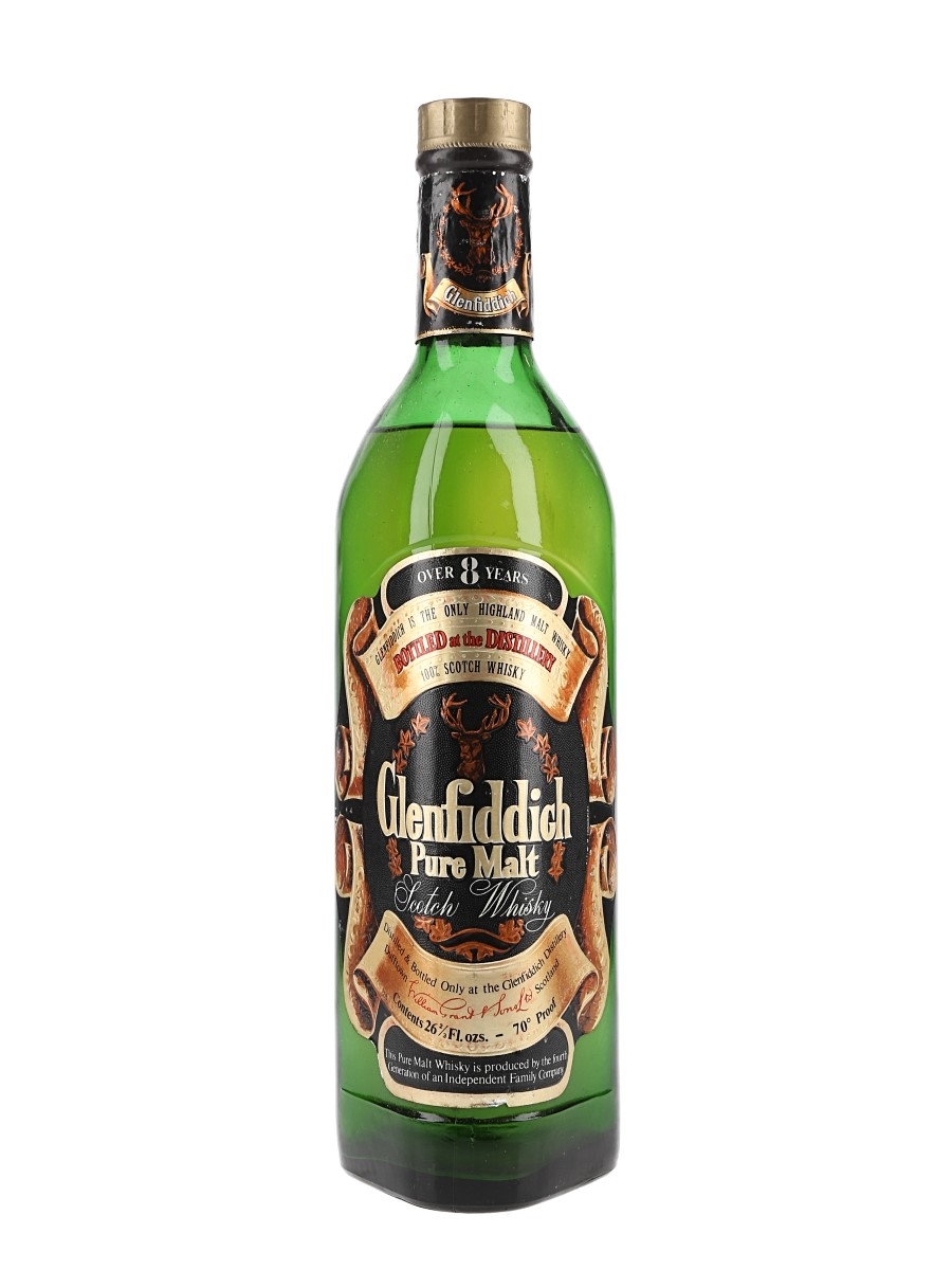 Glenfiddich 8 Year Old Pure Malt - Lot 164930 - Buy/Sell Speyside