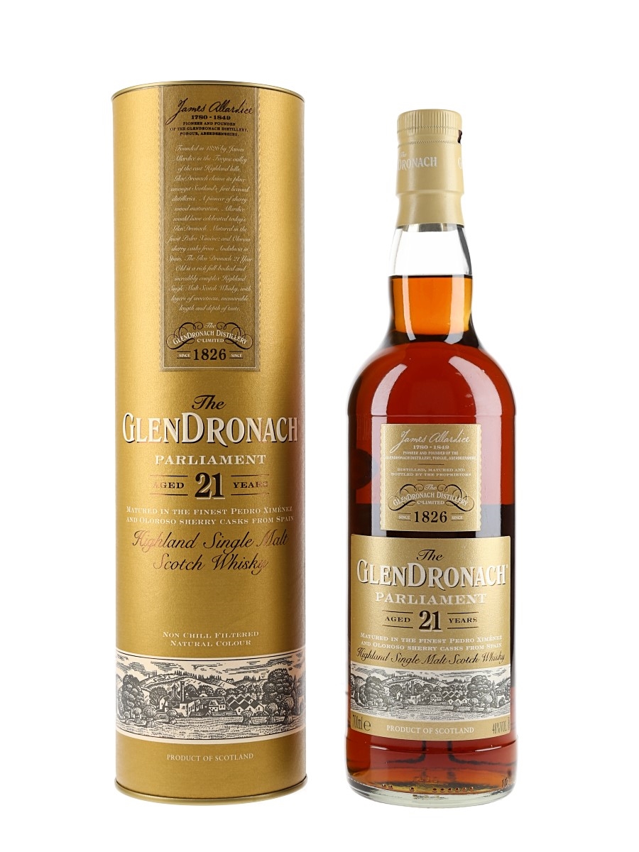Glendronach 21 Year Old Parliament Bottled 2020 70cl / 48%