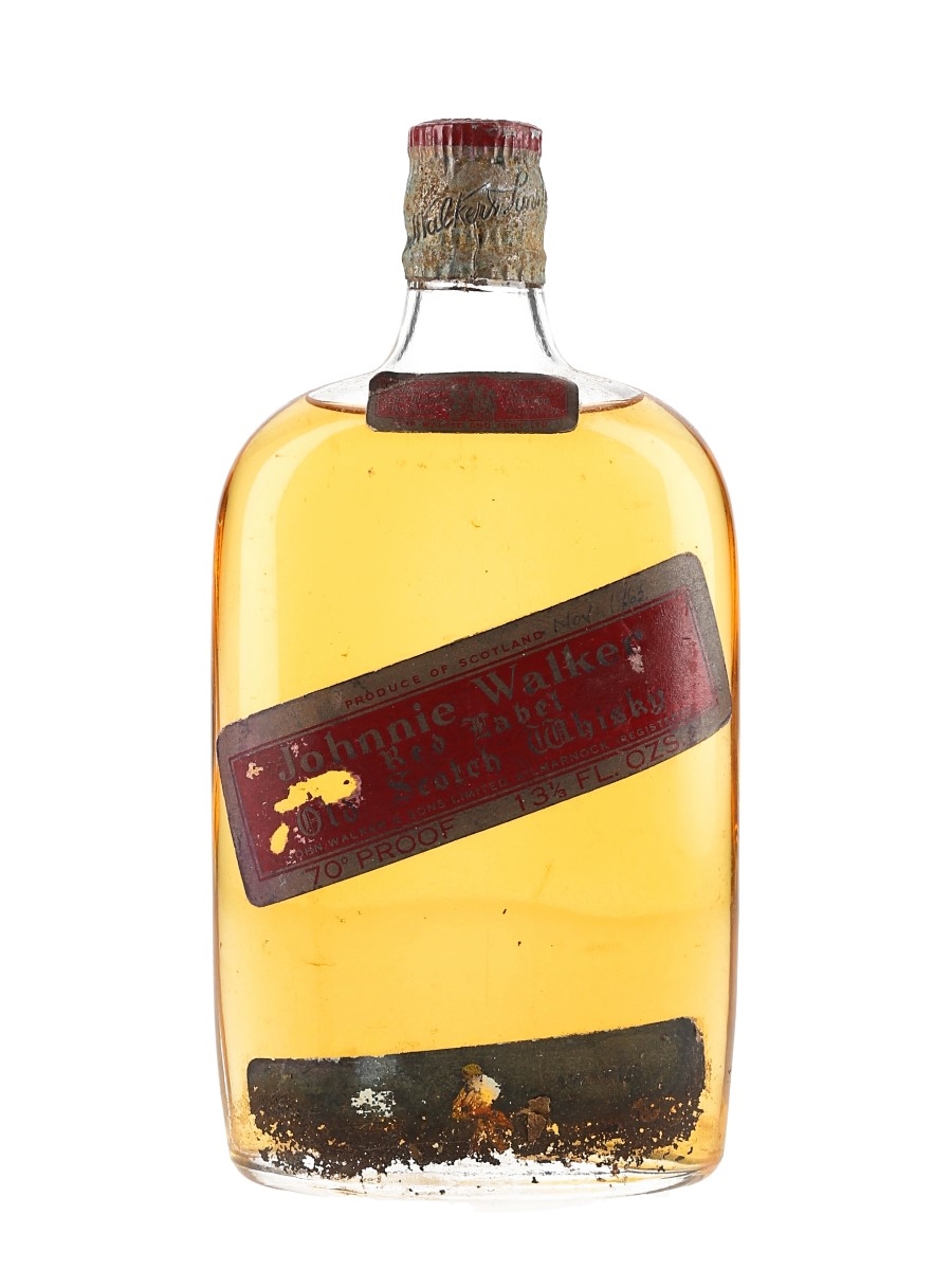 Johnnie Walker Red Label Bottled 1960s 37.8cl / 40%