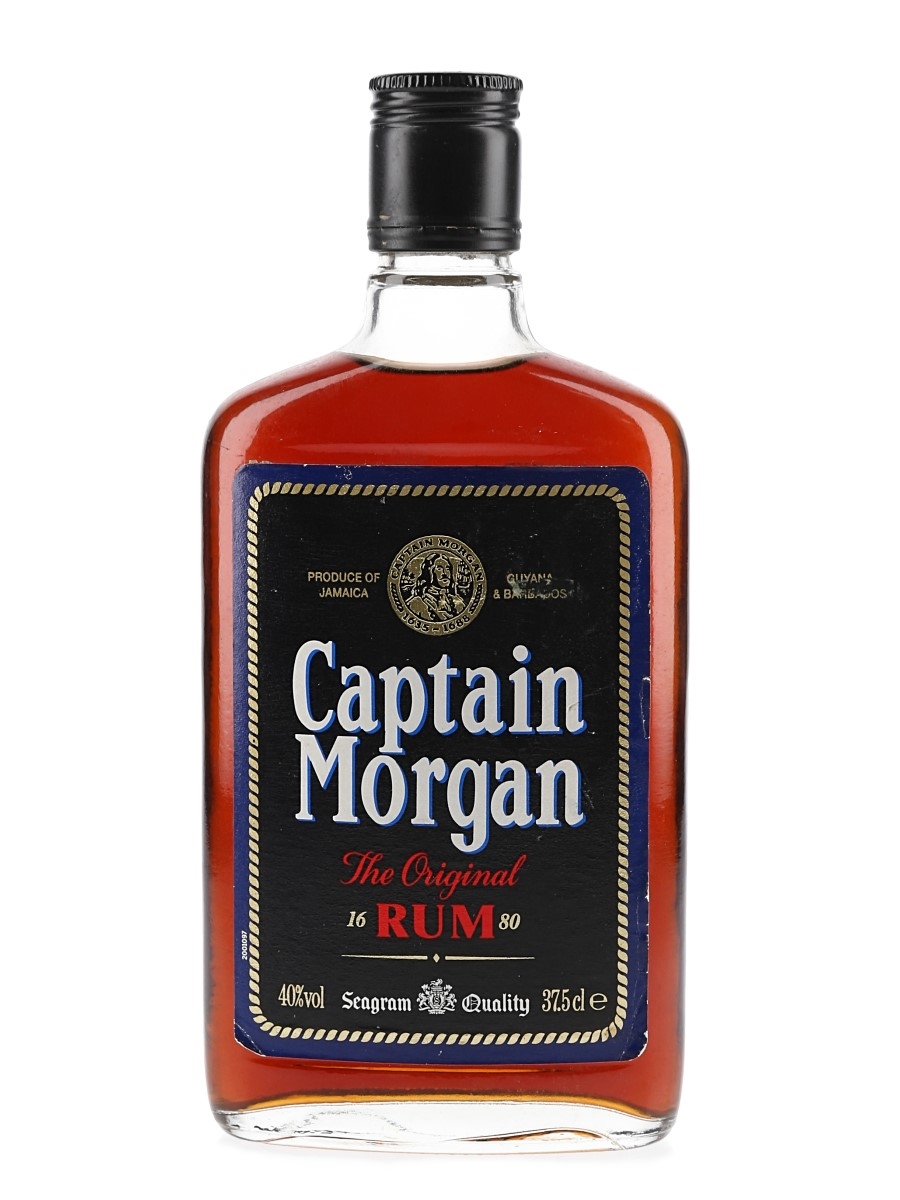 Captain Morgan The Original Bottled 1990s-2000s - Seagram 37.5cl / 40%