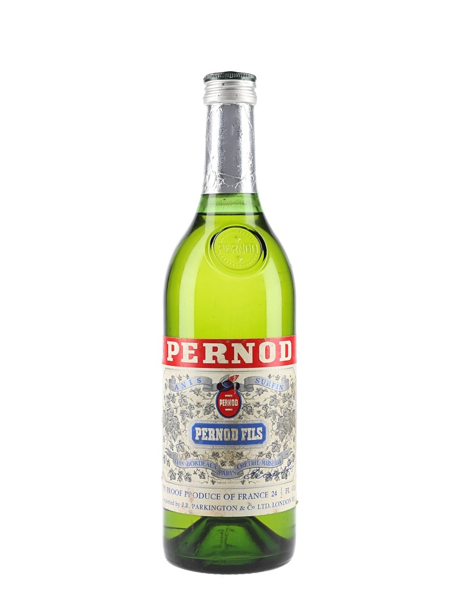 Pernod Fils Bottled 1970s - J R Parkington 70cl / 43%