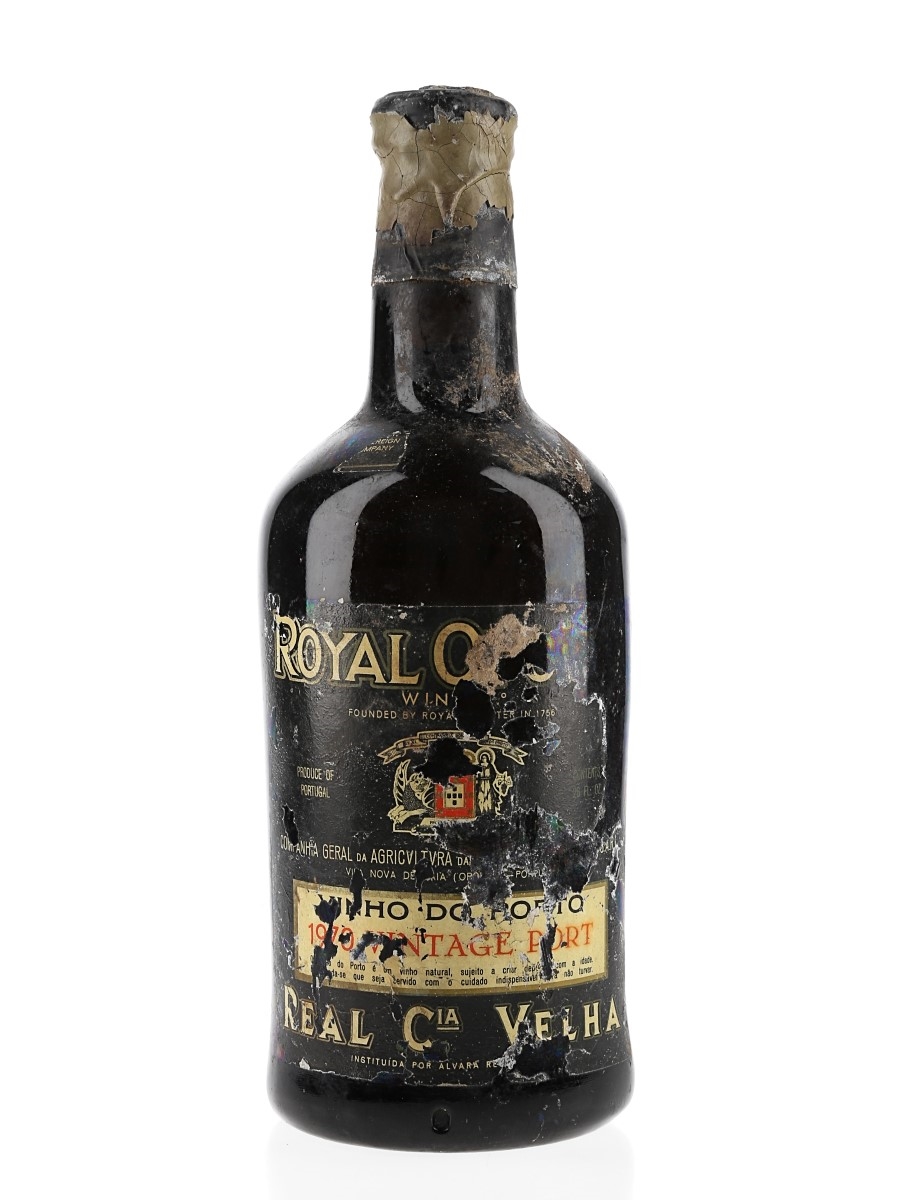 1970 Royal Oporto Wine Vintage Real Companhia Velha 75cl