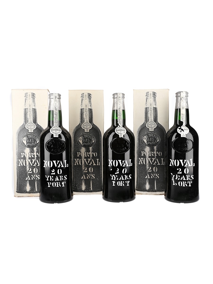 Quinta Do Noval 20 Year Old Tawny Bottled 1972 3 x 75cl