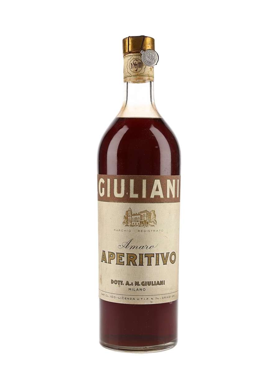 Giuliani Aperitivo Bottled 1950s 70cl / 25%