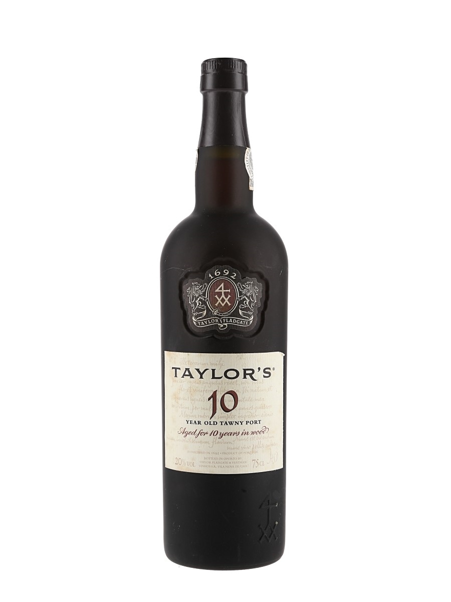 Taylor's 10 Year Old Tawny Port Bottled 2000 75cl / 20%