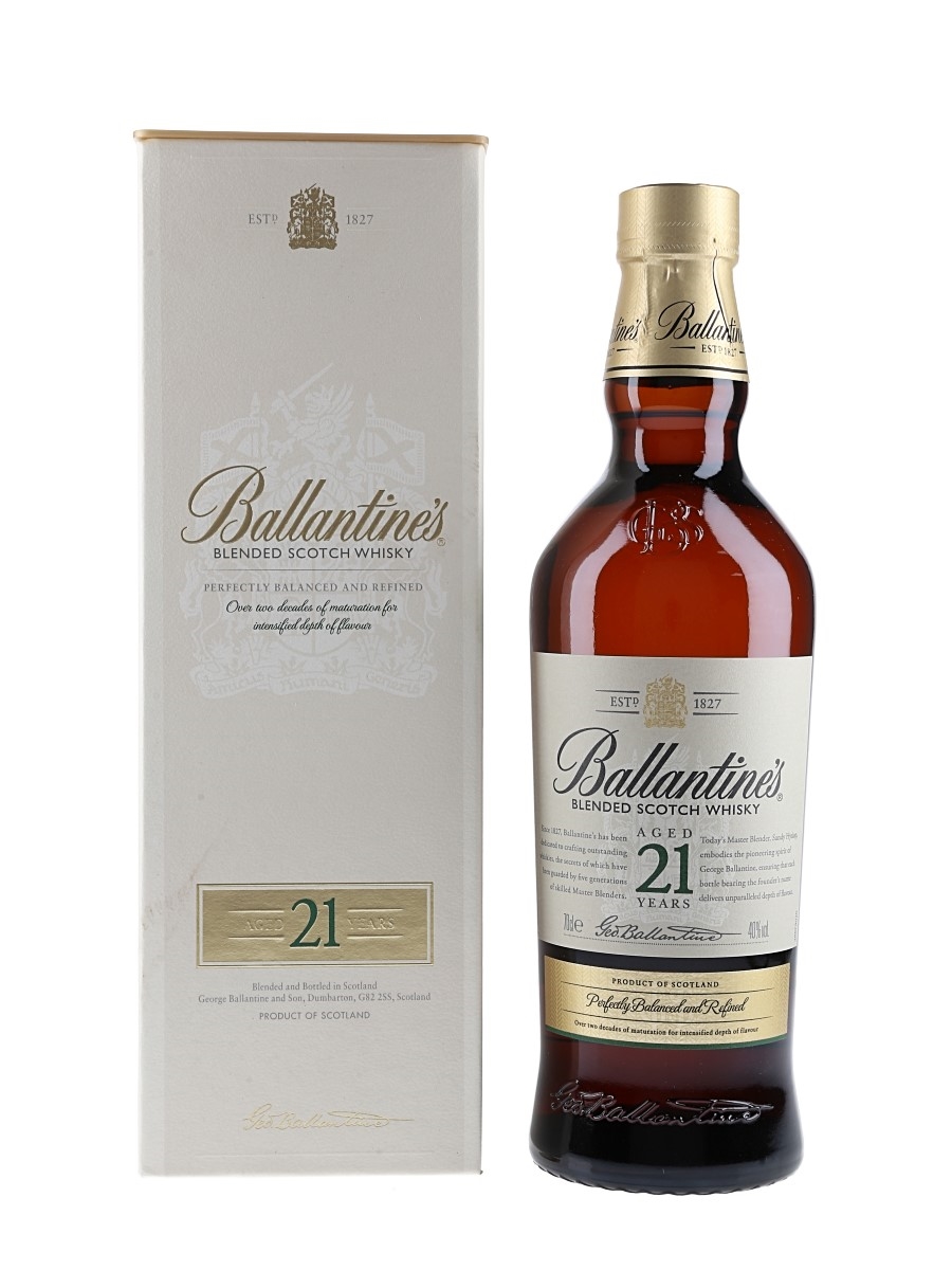 Ballantine's 21 Year Old Bottled 2019 70cl / 40%