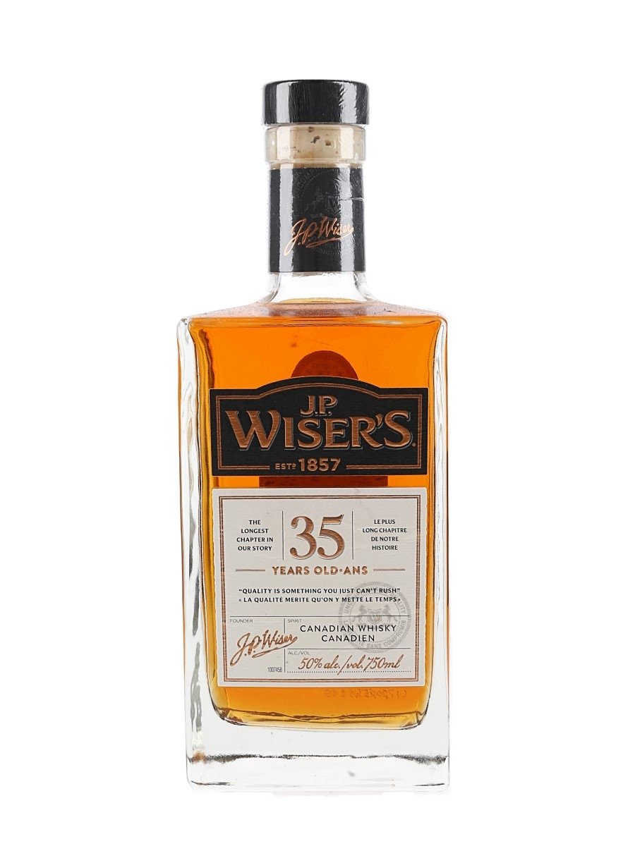 J.P. Wiser's 35 Year Old  75cl / 50%