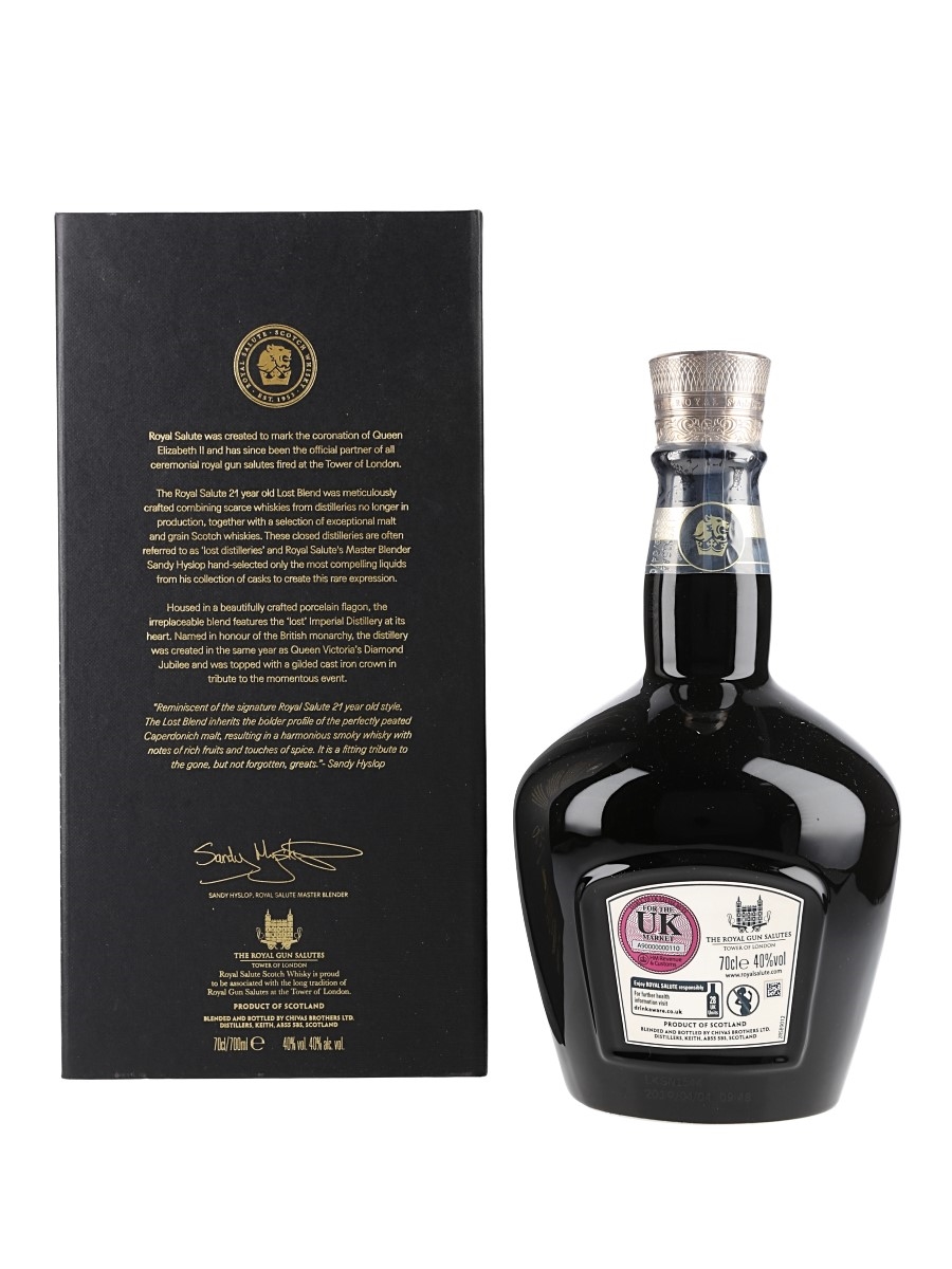 Royal Salute 21 Year Old - Lot 165203 - Buy/Sell Blended Whisky Online