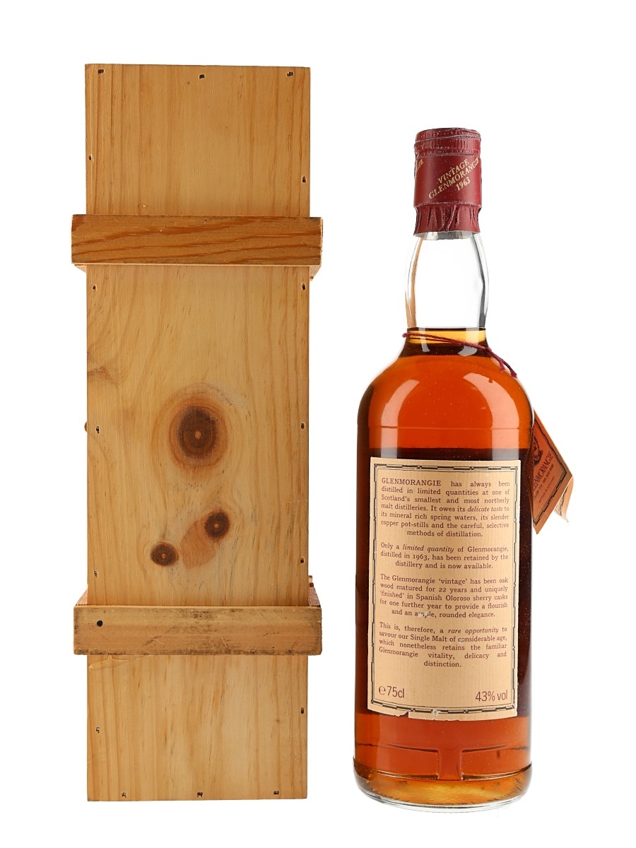 Glenmorangie 1963 23 Year Old - Lot 165674 - Buy/Sell Highland