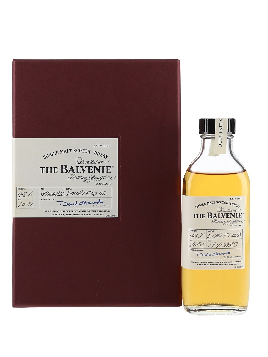 Balvenie 17 Year Old Doublewood Duty Paid Sample 10cl / 43%