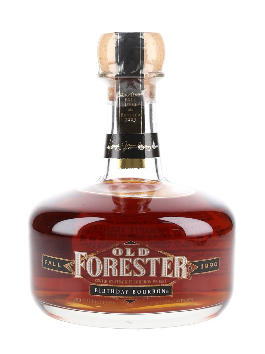 Old Forester 1990 13 Year Old Birthday Bourbon Bottled 2003 75cl / 44.5%