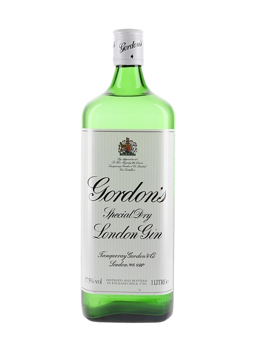Gordon's Special Dry London Gin Bottled 1990s 100cl / 37.5%