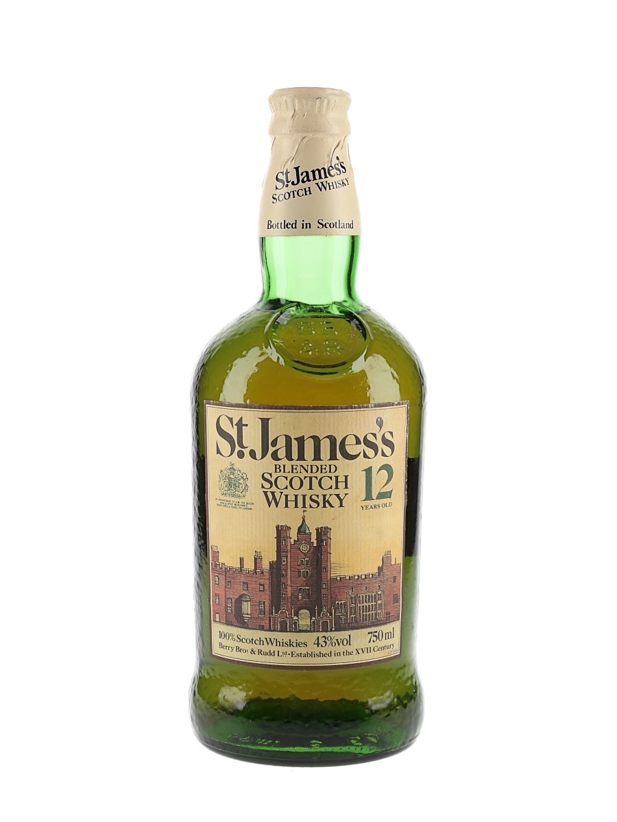 Berry Bros & Rudd St James's 12 Year Old Bottled 1980s 75cl / 43%