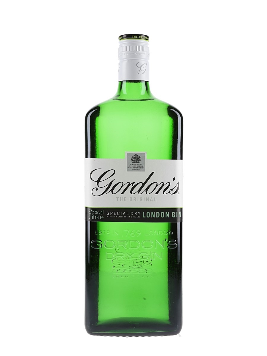 Gordon's The Original Special Dry London Gin Bottled 2000s 100cl / 37.5%