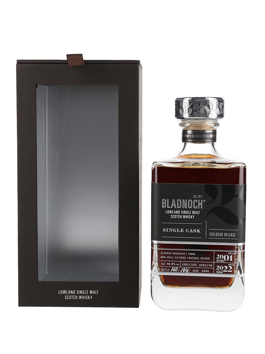 Bladnoch 2001 Single Cask Exclusive Release Bottled 2022 70cl / 46.8%