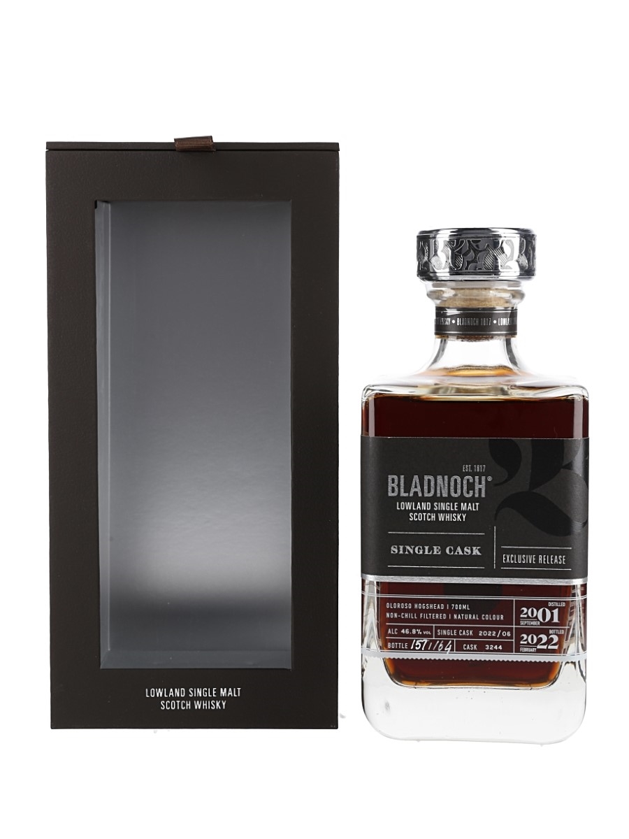 Bladnoch 2001 Single Cask Exclusive Release Bottled 2022 70cl / 46.8%