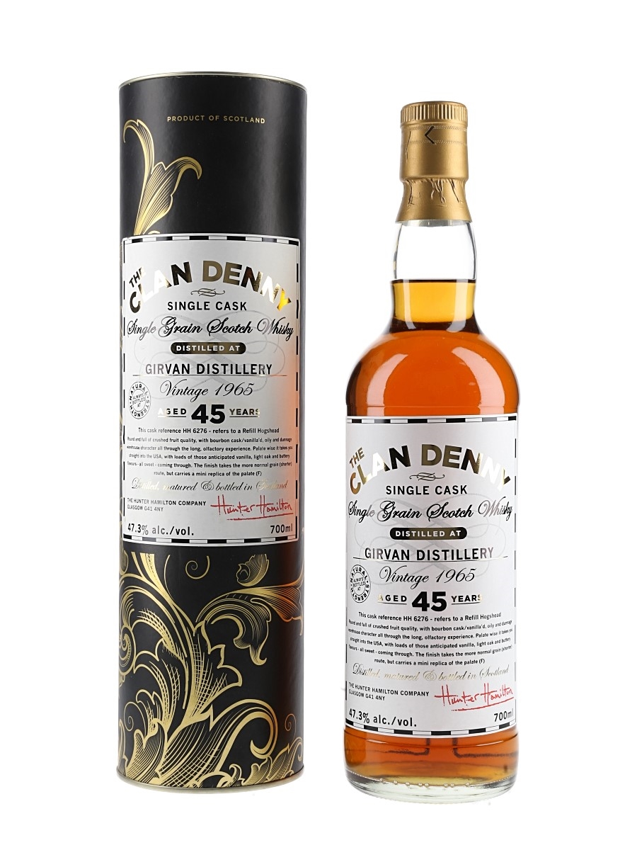 Girvan 1965 45 Year Old The Clan Denny 70cl / 47.3%