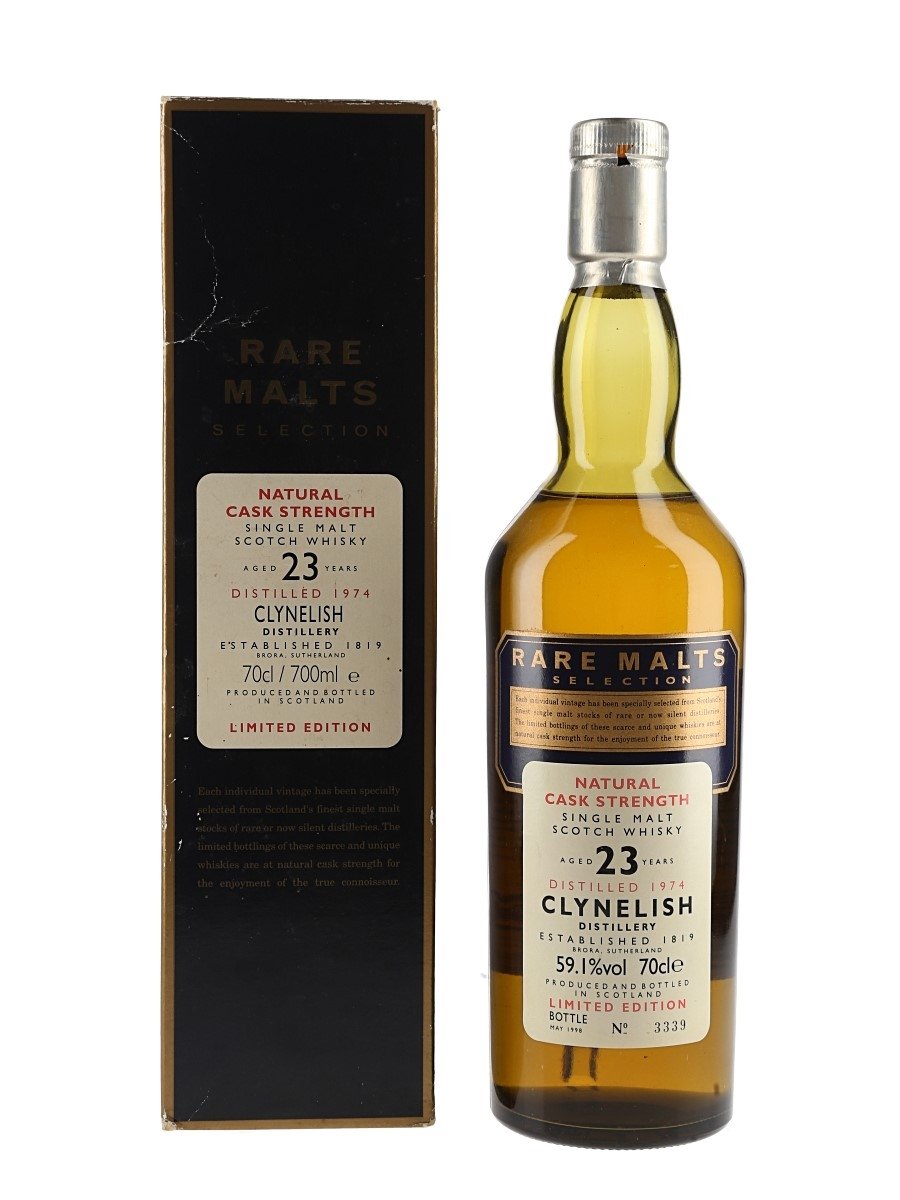 Clynelish 1974 23 Year Old Bottled 1998 - Rare Malts Selection 70cl / 59.1%