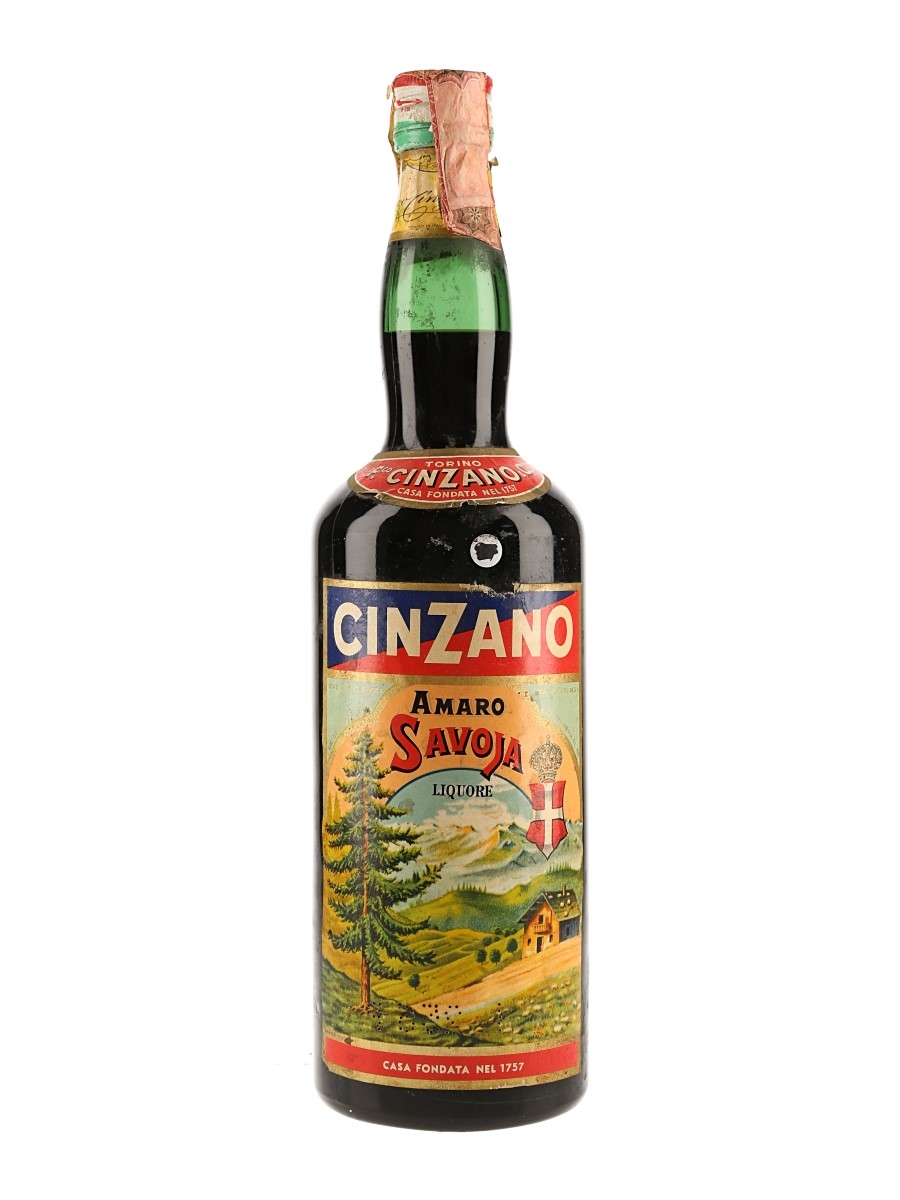 Cinzano Amaro Savoja Bottled 1960s 100cl / 38.5%
