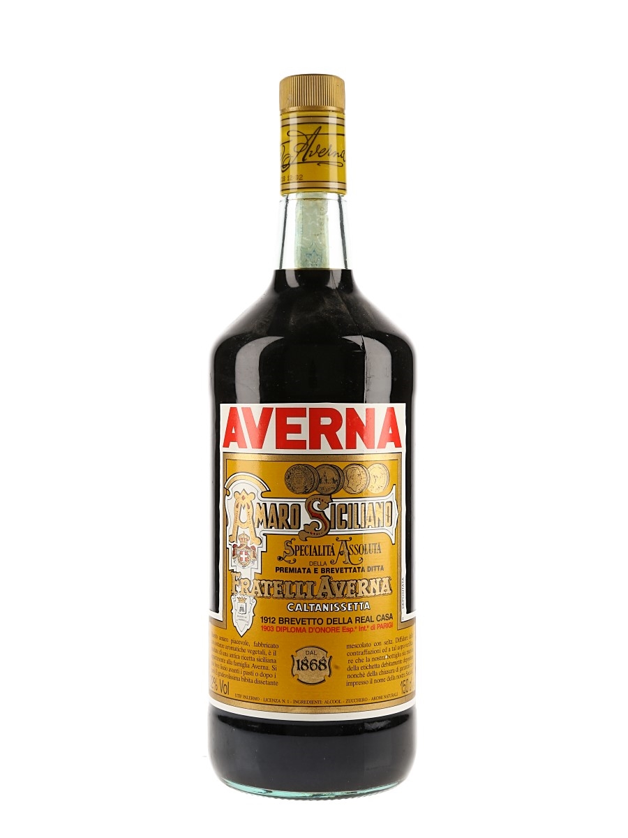Fratelli Averna Amaro Siciliano Bottled 1980s-1990s - Large Format 150cl / 32%