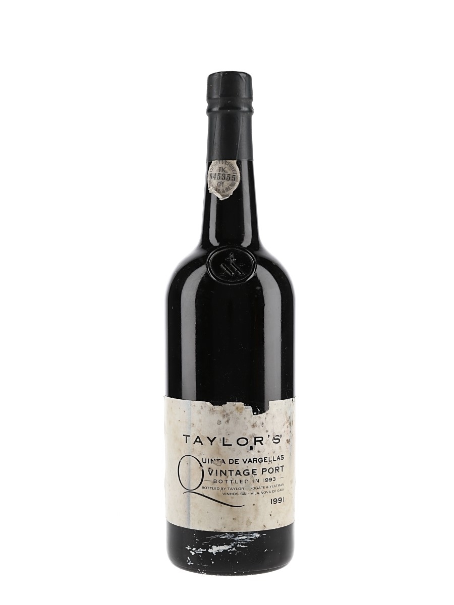 1991 Taylors Quinta De Vargellas Bottled 1993 - Taylor, Fladgate & Yeatman 75cl / 20.5%
