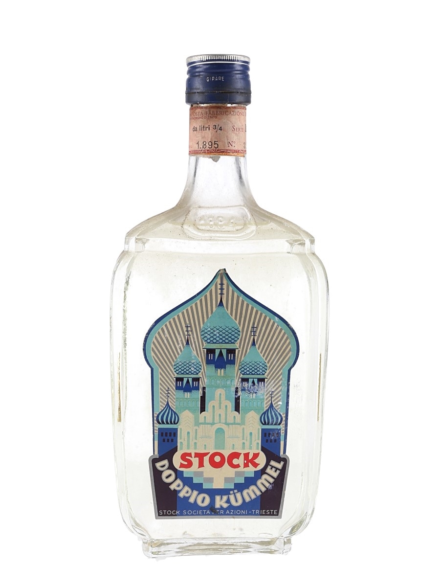 Stock Doppio Kümmel 　オールドボトル　キュンメル Stock Doppio Kummel - Lot 165524 - Buy/Sell Liqueurs Online