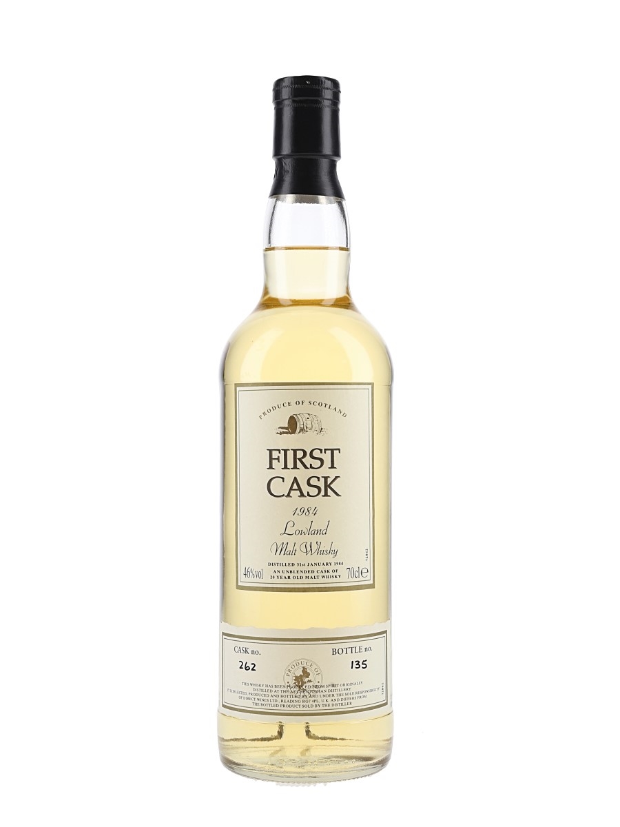 Auchentoshan 1984 20 Year Old Cask 262 Bottled 2004 - First Cask 70cl / 46%