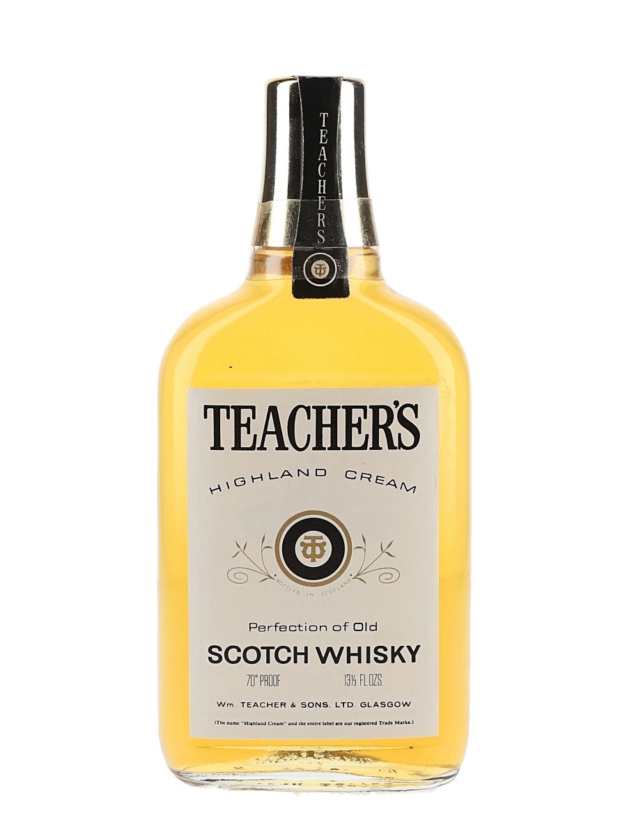 Teacher's Highland Cream Bottled 1970s 37.8cl / 40%