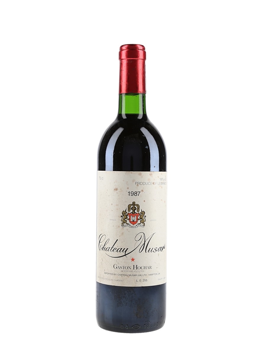 1987 Chateau Musar  75cl / 14%