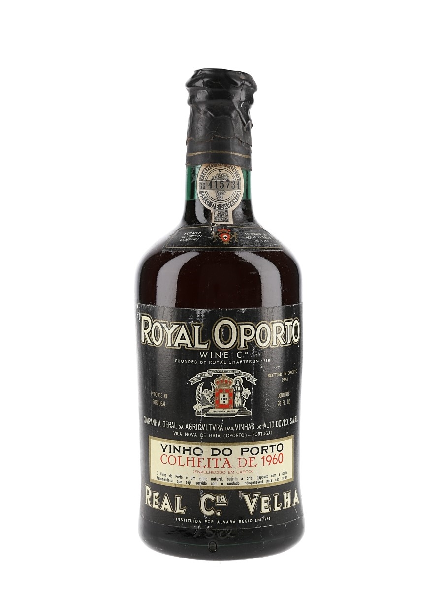 1960 Royal Oporto Colheita Real Companhia Velha - Bottled 1974 75cl
