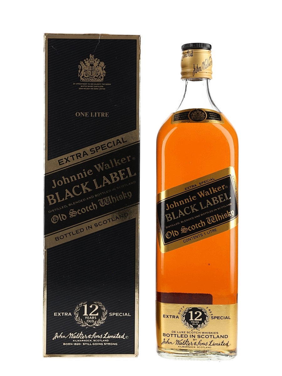 Johnnie Walker Black Label Extra Special Old Scotch Whisky
