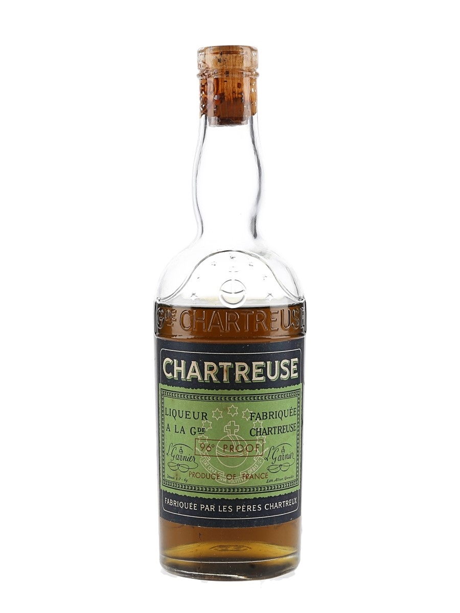 Chartreuse Green Bottled 1956-1964 35cl / 43%