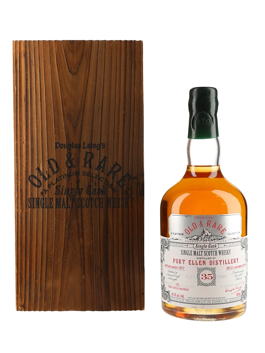 Port Ellen 1977 35 Year Old Bottled 2012 - Old & Rare Platinum Selection 70cl / 49.3%