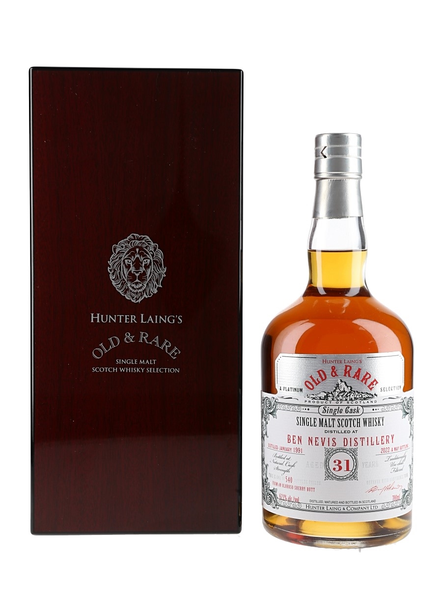 Ben Nevis 1991 31 Year Old Old & Rare Platinum Selection 70cl / 62.1%