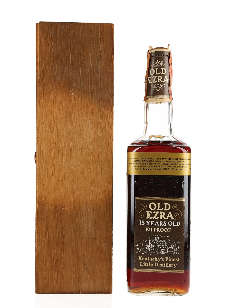 Ezra Brooks 15 Year Old 101 Proof - Lot 166723 - Buy/Sell