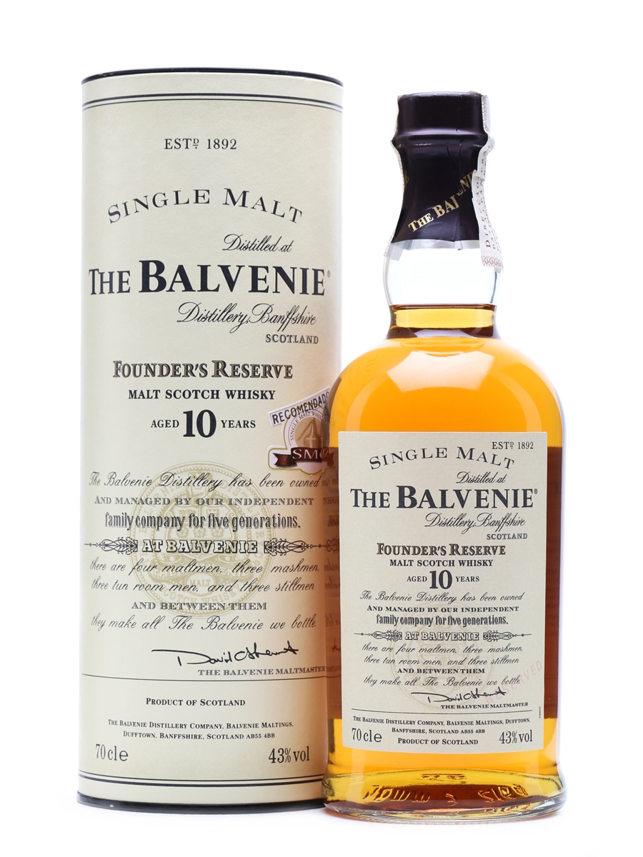 Balvenie 10 Years Old Founder's Reserve 70cl / 43%