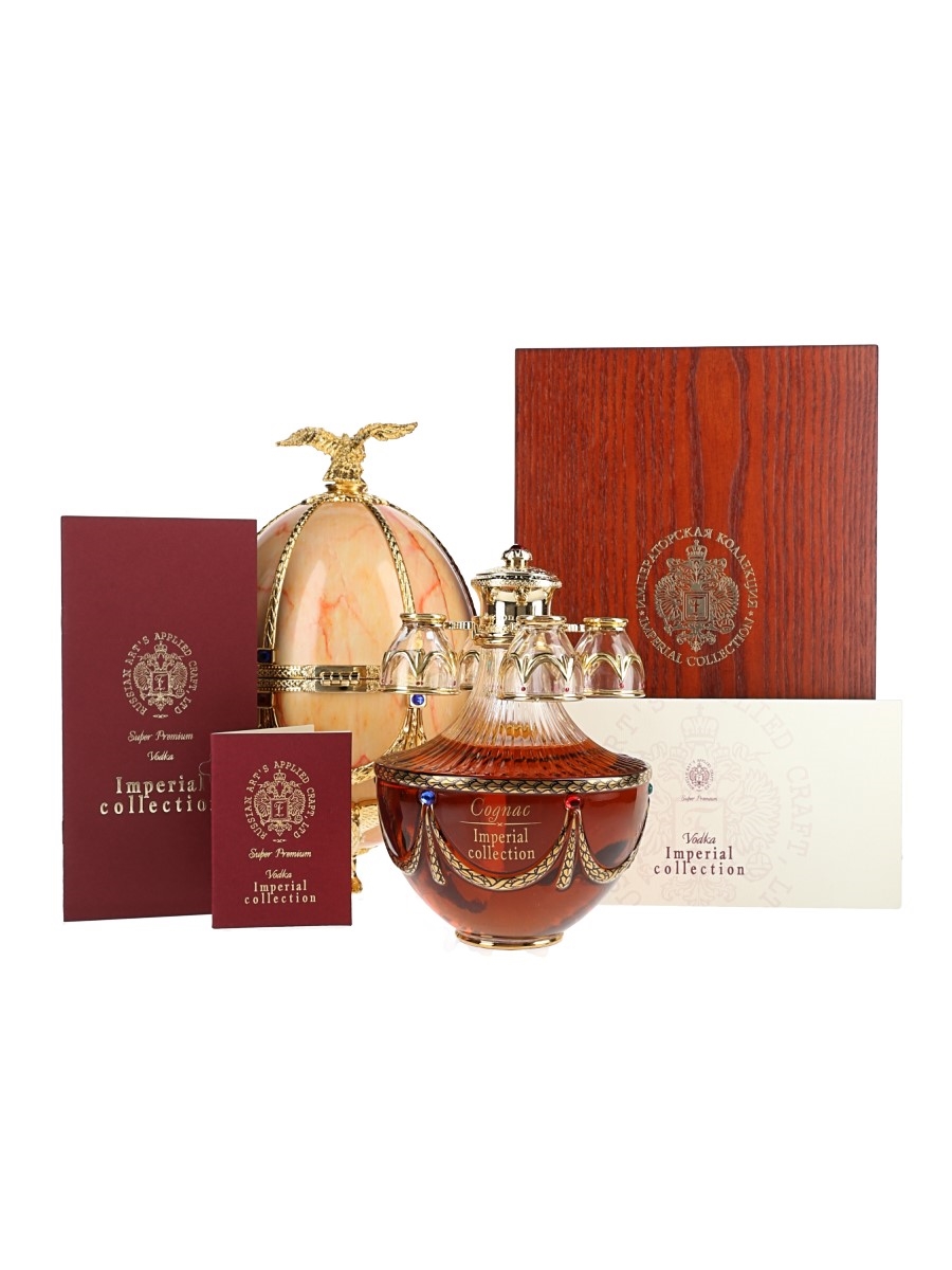 ブランデー Imperial Collection Egg Imperial Collection Premier Cru Grande Champagne 40 Year Old