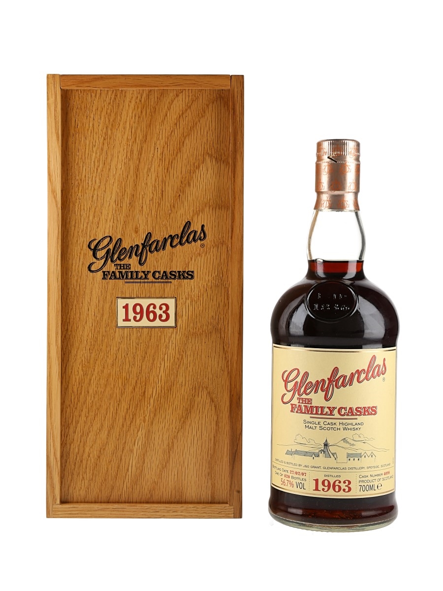 Glenfarclas 1963 The Family Cask Bottled 2007 70cl / 56.7%