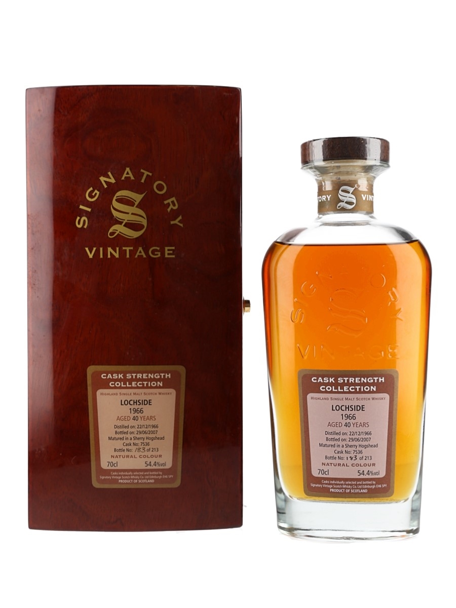 Lochside 1966 40 Year Old Cask 7536 - Lot 167374 - Buy/Sell