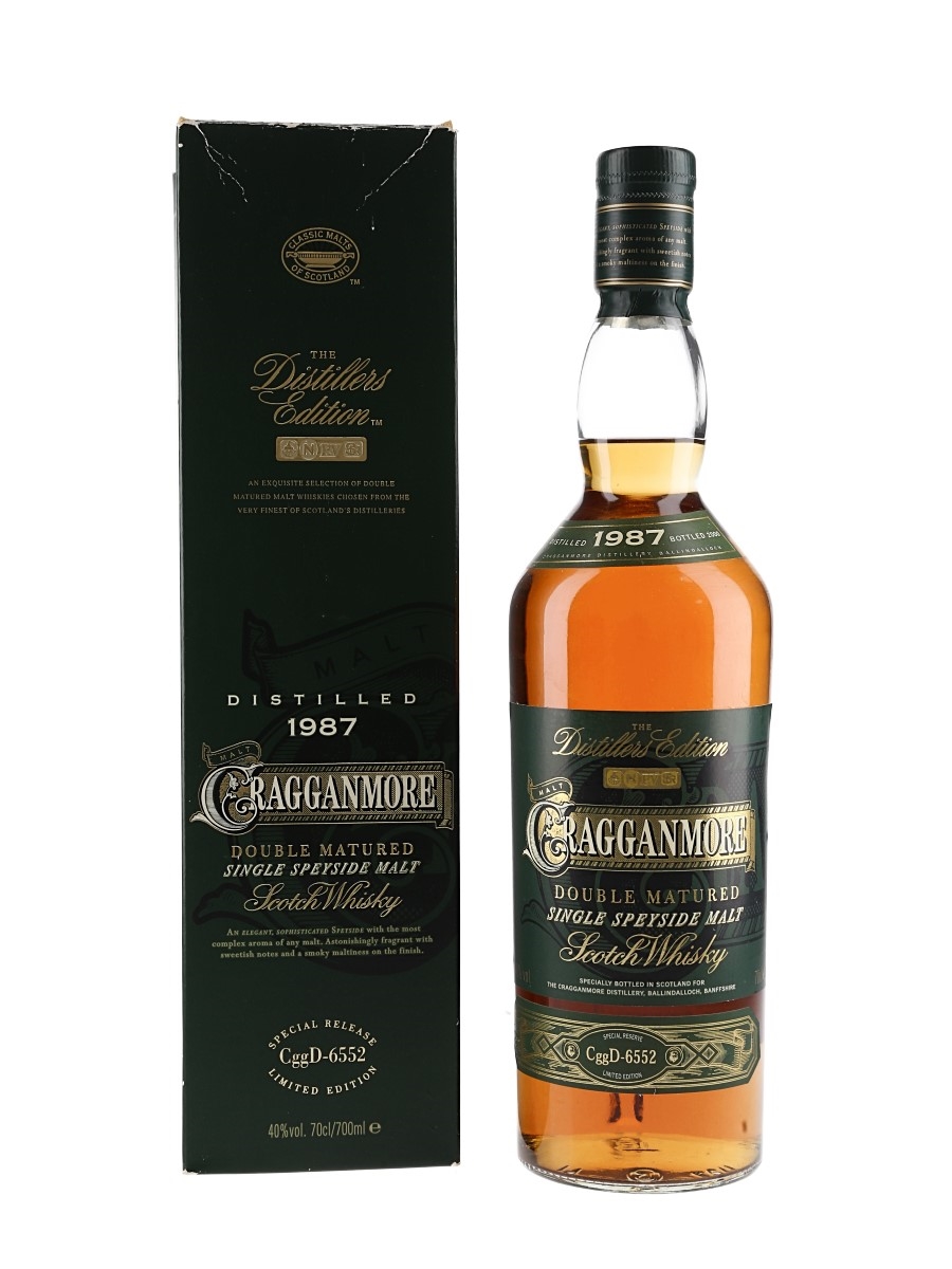 Cragganmore 1987 Distillers Edition  70cl / 40%