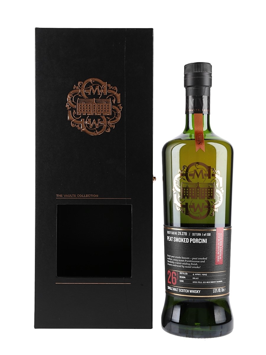SMWS 29.278 Peat Smoked Porcini Laphroaig 1995 26 Year Old 70cl / 57%