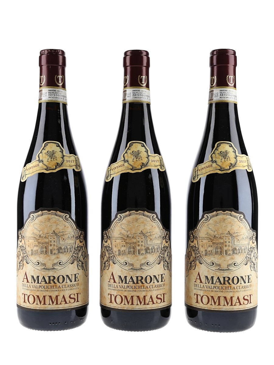 2017 Tommasi Amarone Della Valpolicella Classico  3 x 75cl / 15%