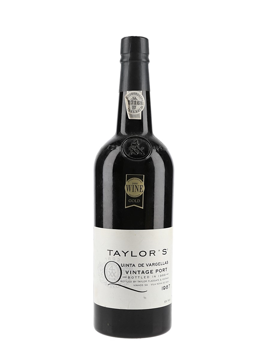 1987 Taylors Quinta De Vargellas Bottled 1989 - Taylor, Fladgate & Yeatman 75cl / 20.5%
