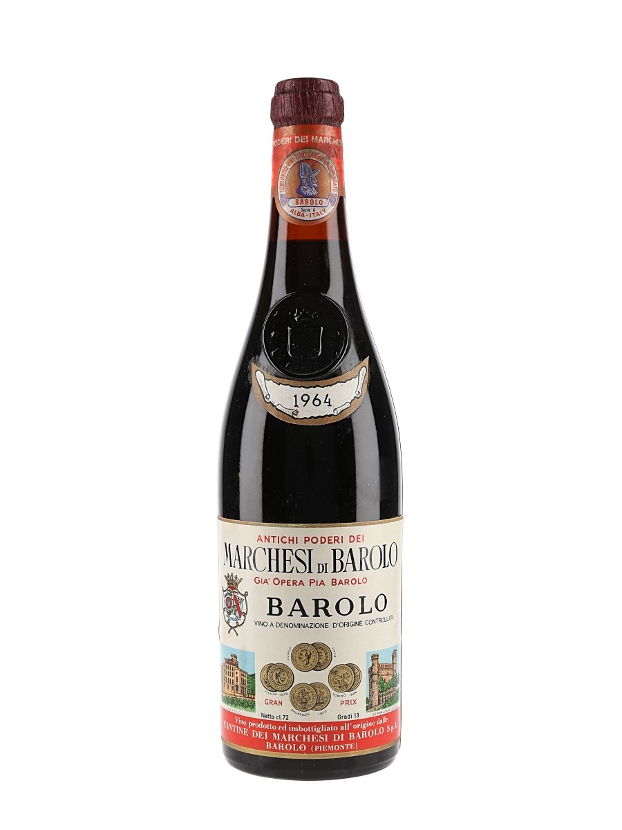 1964 Barolo Cantine Di Marchesi Di Barolo 72cl / 13%