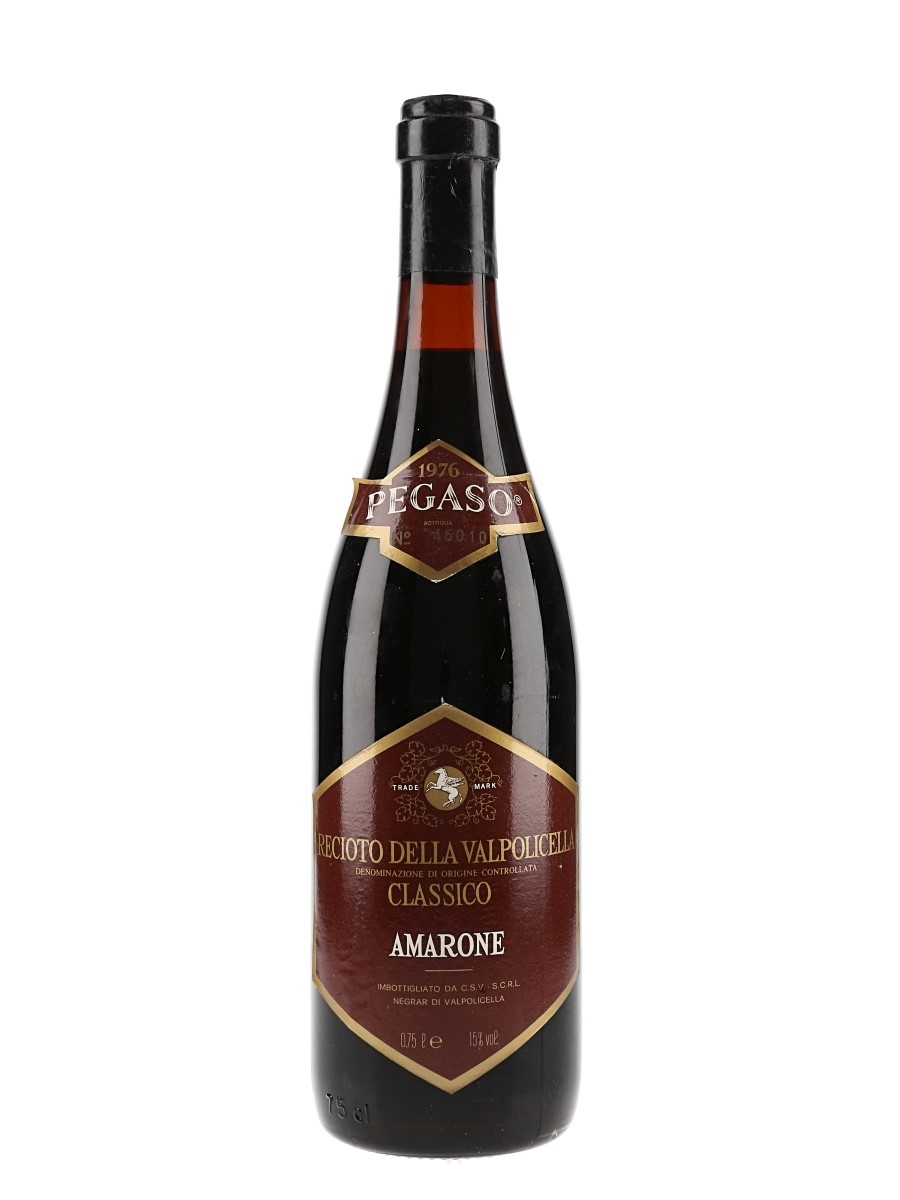 1976 Recioto Della Valpolicella Amarone Classico Pegaso 75cl / 15%